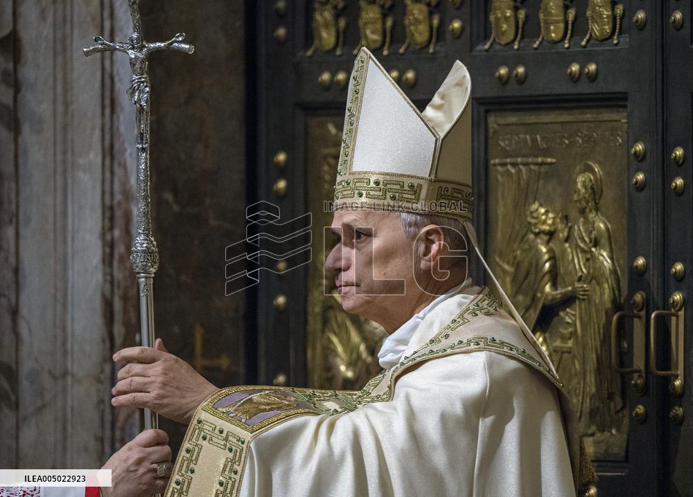Pope Leo XIV Closes the Holy Door of St. Peter's Basilica - Vatican