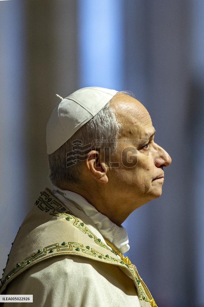 Pope Leo XIV Closes the Holy Door of St. Peter's Basilica - Vatican