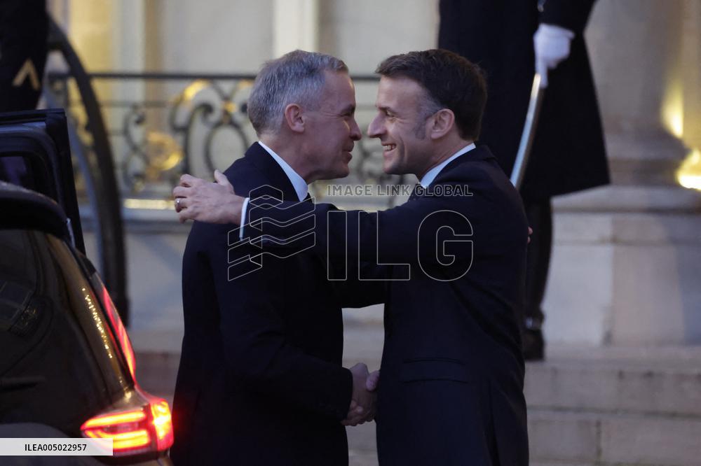 Coalition of The Willing Summit on Security Guarantees for Ukraine - Arrivals - Paris