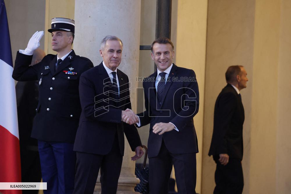 Coalition of The Willing Summit on Security Guarantees for Ukraine - Arrivals - Paris