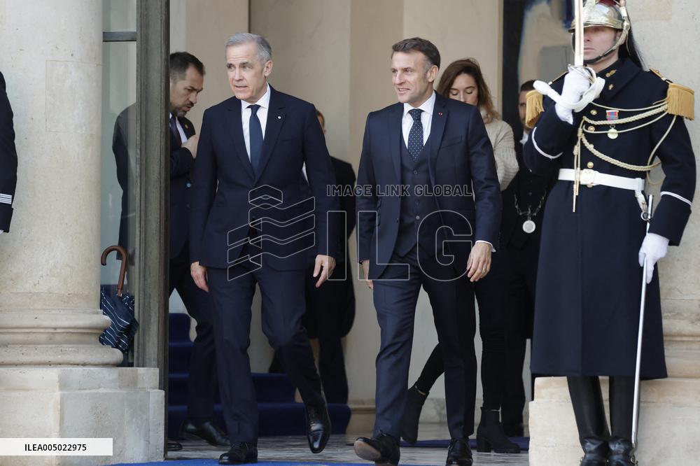 Coalition of The Willing Summit on Security Guarantees for Ukraine - Arrivals - Paris