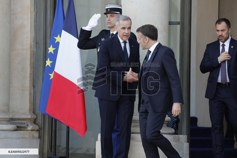 Coalition of The Willing Summit on Security Guarantees for Ukraine - Arrivals - Paris
