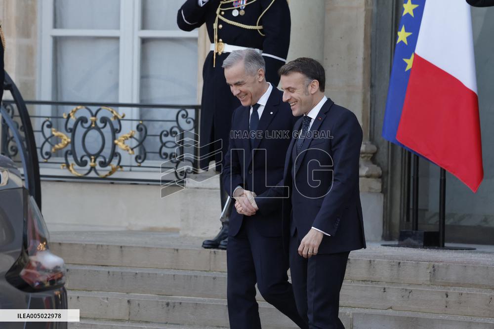 Coalition of The Willing Summit on Security Guarantees for Ukraine - Arrivals - Paris