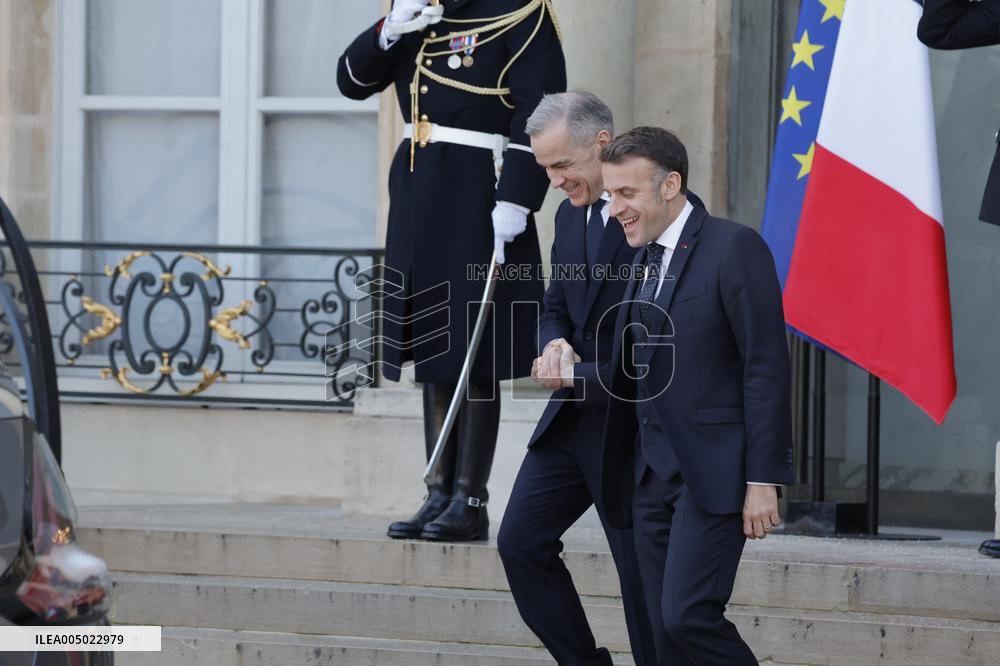 Coalition of The Willing Summit on Security Guarantees for Ukraine - Arrivals - Paris