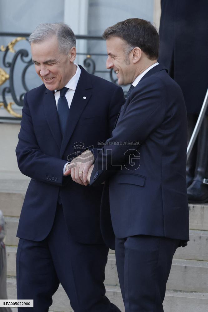 Coalition of The Willing Summit on Security Guarantees for Ukraine - Arrivals - Paris