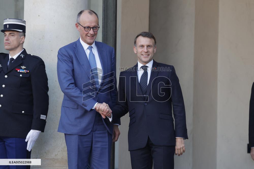 Coalition of The Willing Summit on Security Guarantees for Ukraine - Arrivals - Paris