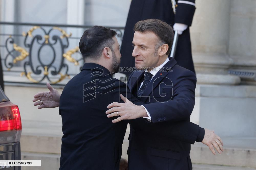 Coalition of The Willing Summit on Security Guarantees for Ukraine - Arrivals - Paris