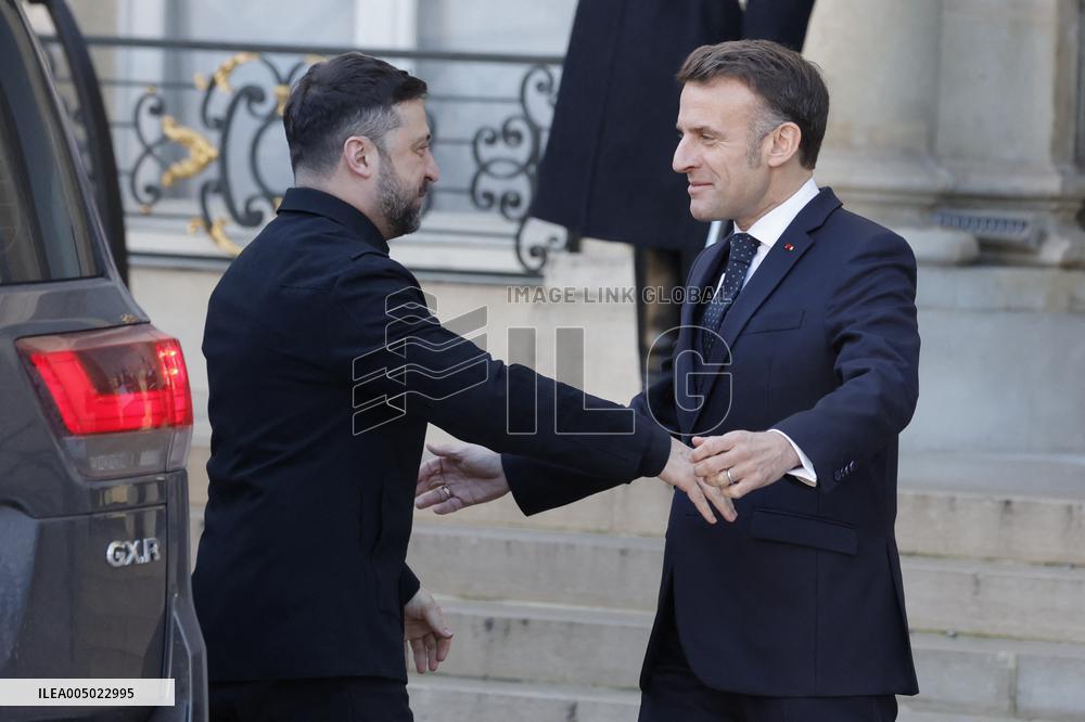 Coalition of The Willing Summit on Security Guarantees for Ukraine - Arrivals - Paris