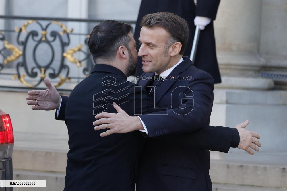 Coalition of The Willing Summit on Security Guarantees for Ukraine - Arrivals - Paris