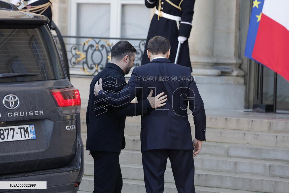 Coalition of The Willing Summit on Security Guarantees for Ukraine - Arrivals - Paris