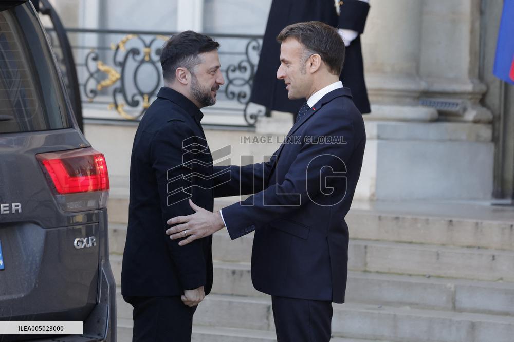 Coalition of The Willing Summit on Security Guarantees for Ukraine - Arrivals - Paris