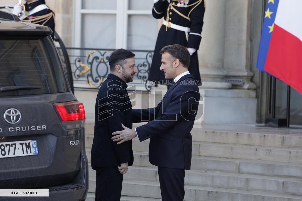 Coalition of The Willing Summit on Security Guarantees for Ukraine - Arrivals - Paris