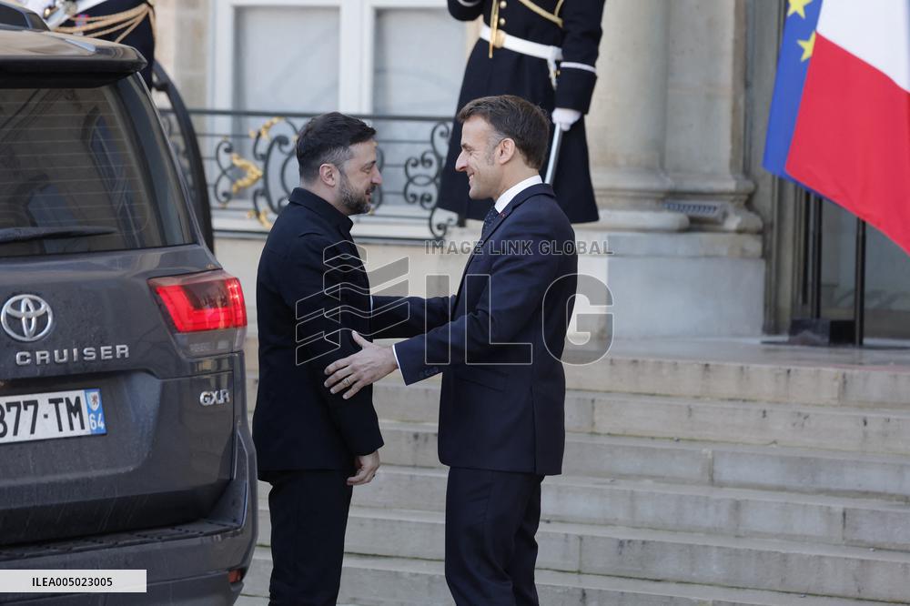 Coalition of The Willing Summit on Security Guarantees for Ukraine - Arrivals - Paris