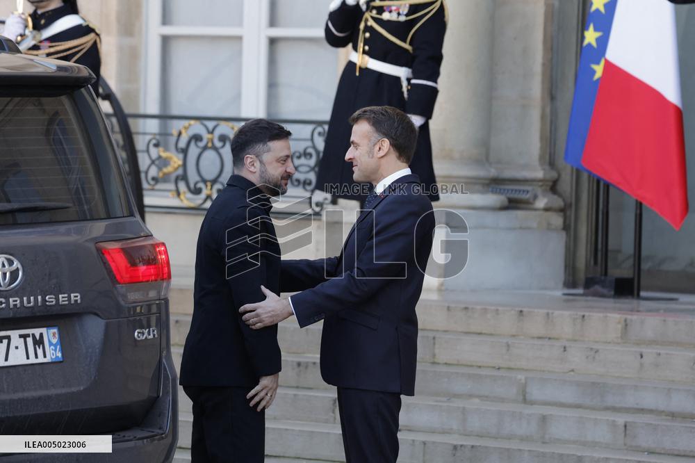 Coalition of The Willing Summit on Security Guarantees for Ukraine - Arrivals - Paris