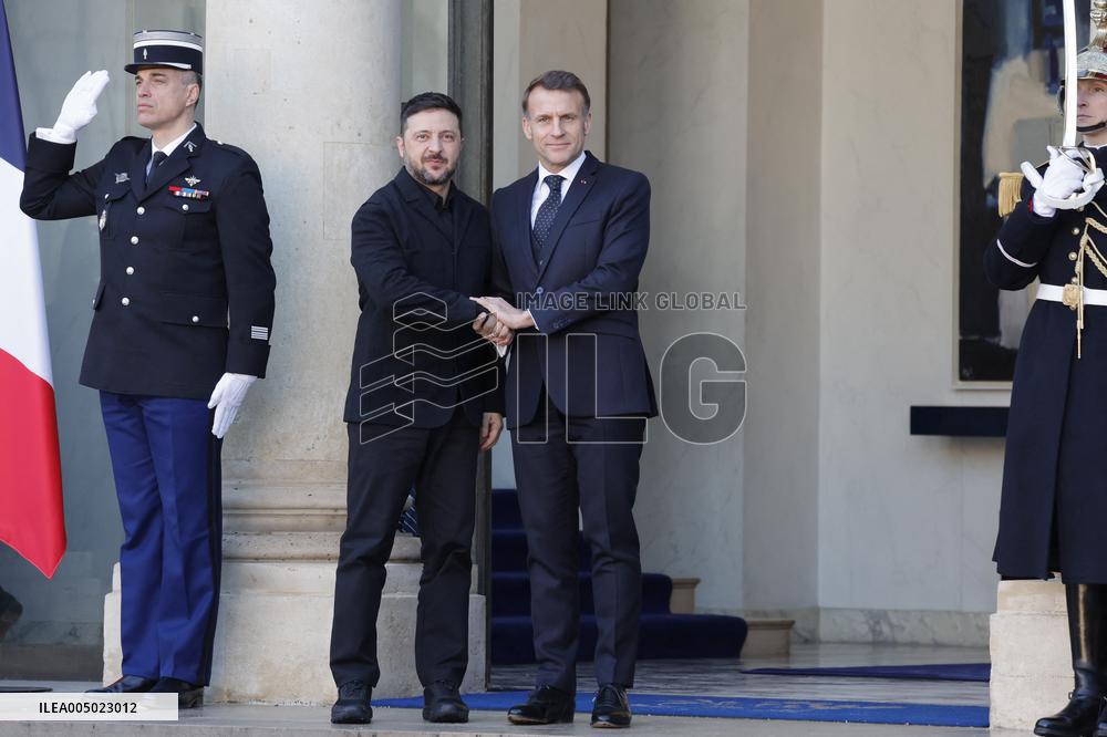 Coalition of The Willing Summit on Security Guarantees for Ukraine - Arrivals - Paris