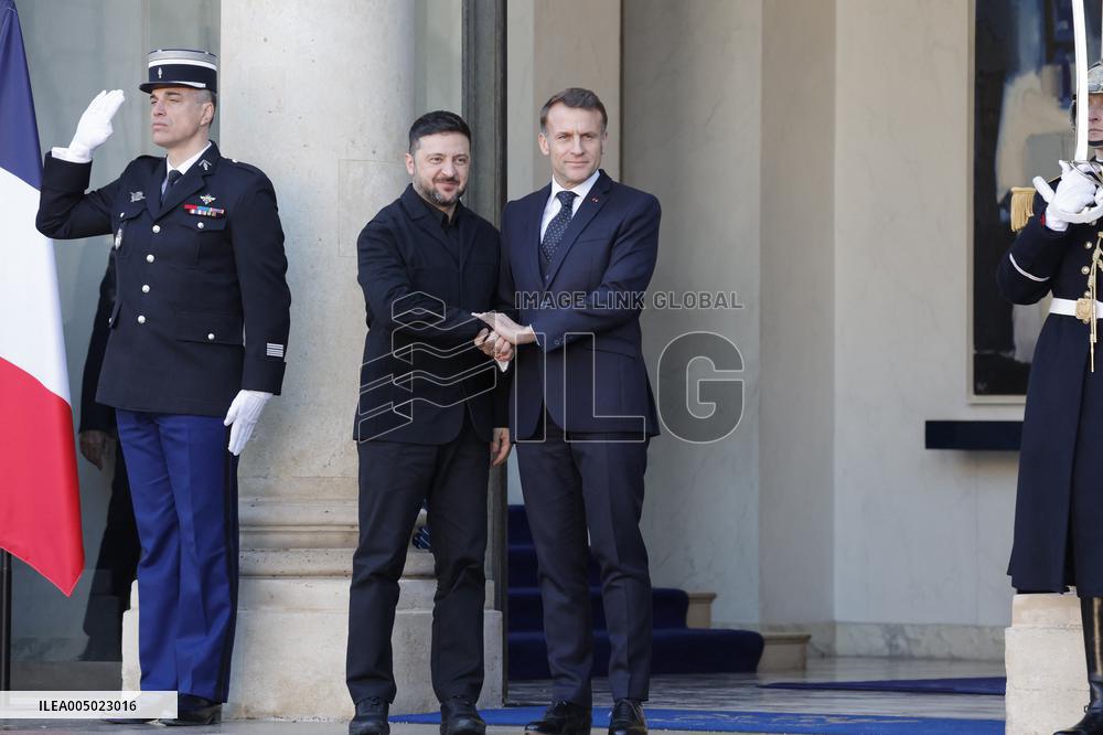 Coalition of The Willing Summit on Security Guarantees for Ukraine - Arrivals - Paris