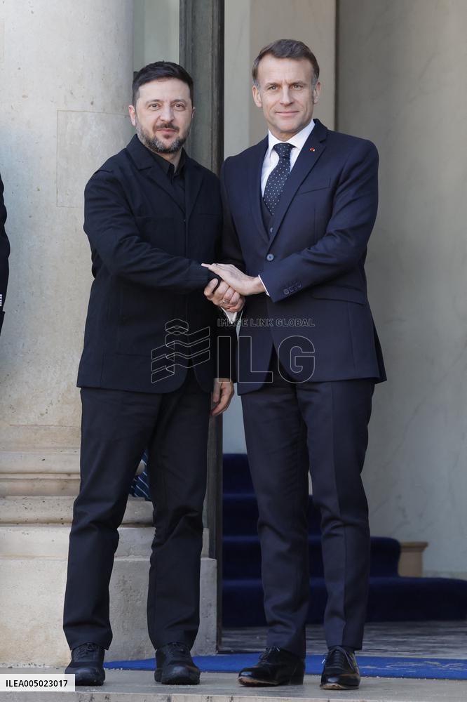 Coalition of The Willing Summit on Security Guarantees for Ukraine - Arrivals - Paris