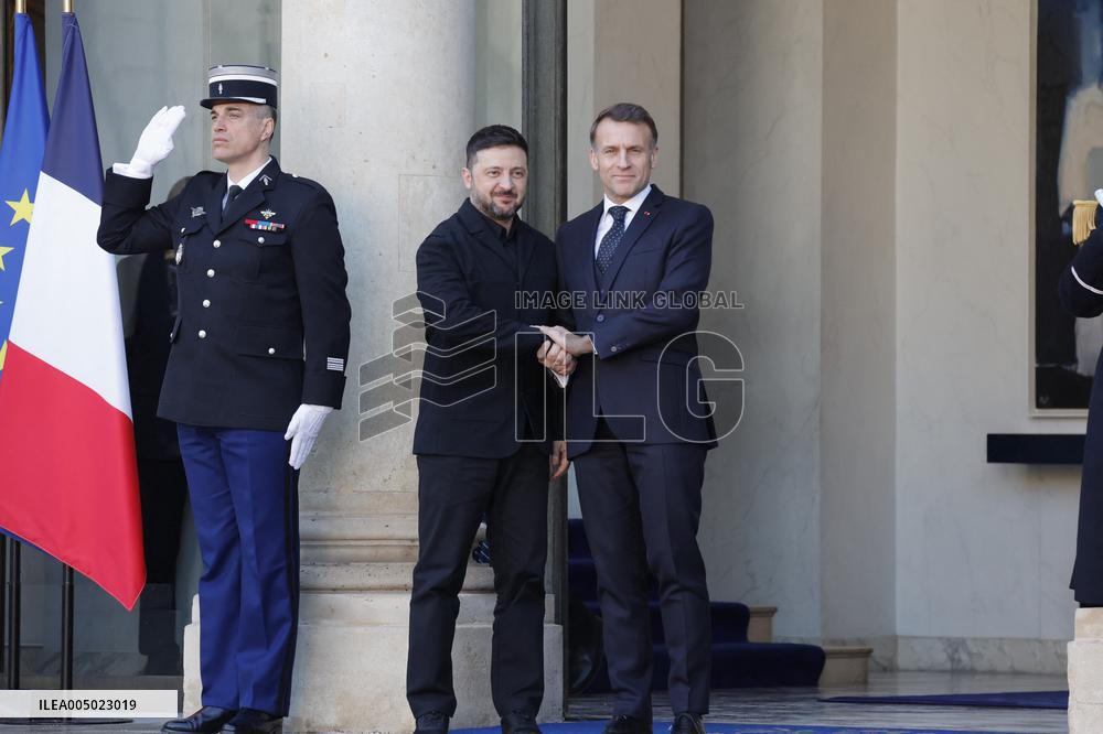 Coalition of The Willing Summit on Security Guarantees for Ukraine - Arrivals - Paris