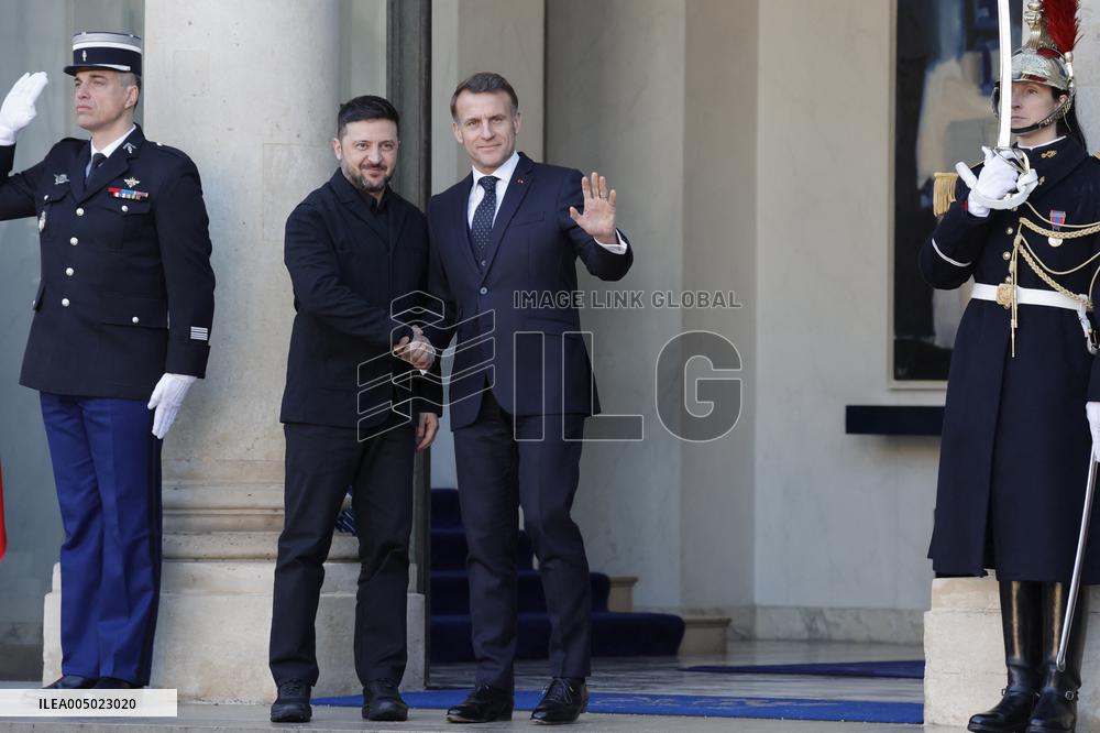 Coalition of The Willing Summit on Security Guarantees for Ukraine - Arrivals - Paris
