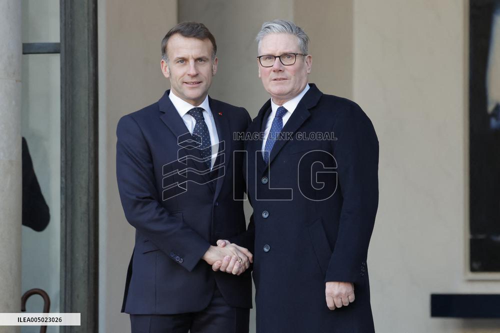 Coalition of The Willing Summit on Security Guarantees for Ukraine - Arrivals - Paris