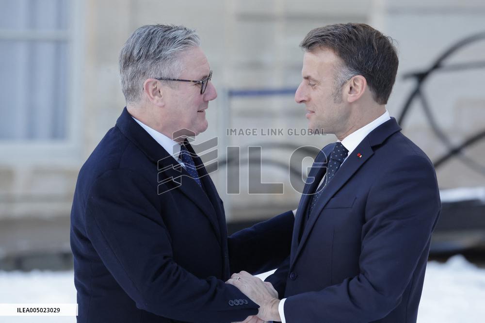 Coalition of The Willing Summit on Security Guarantees for Ukraine - Arrivals - Paris