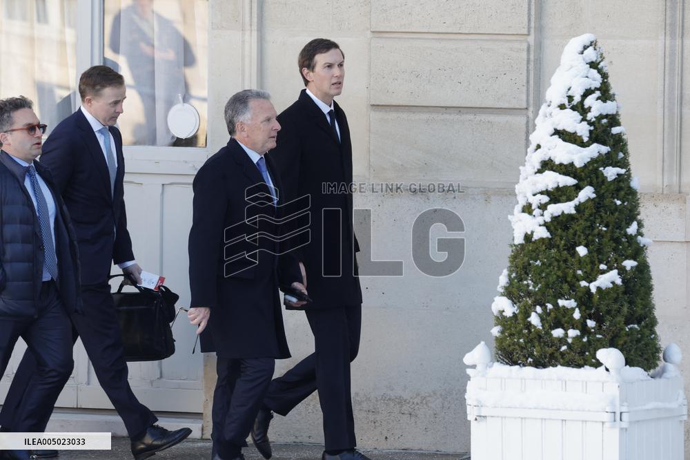 Coalition of The Willing Summit on Security Guarantees for Ukraine - Arrivals - Paris