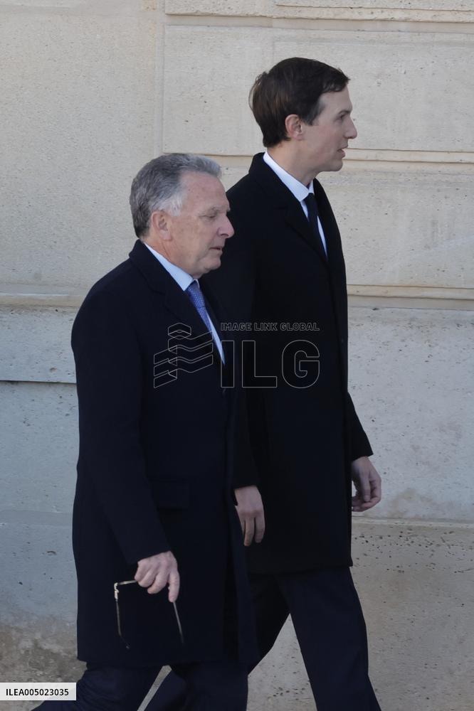 Coalition of The Willing Summit on Security Guarantees for Ukraine - Arrivals - Paris