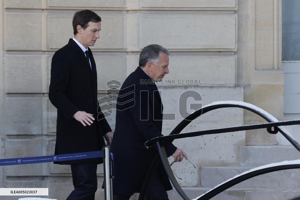 Coalition of The Willing Summit on Security Guarantees for Ukraine - Arrivals - Paris