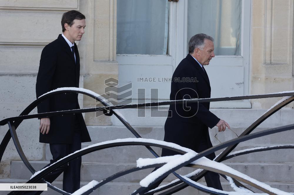 Coalition of The Willing Summit on Security Guarantees for Ukraine - Arrivals - Paris