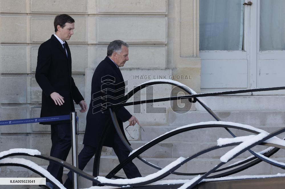 Coalition of The Willing Summit on Security Guarantees for Ukraine - Arrivals - Paris