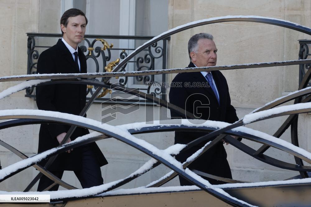 Coalition of The Willing Summit on Security Guarantees for Ukraine - Arrivals - Paris