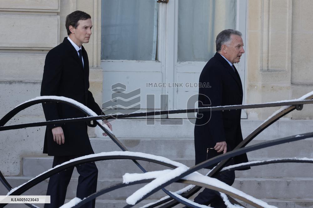 Coalition of The Willing Summit on Security Guarantees for Ukraine - Arrivals - Paris