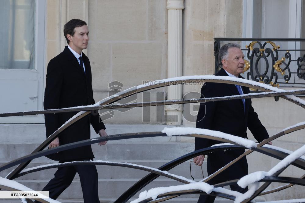 Coalition of The Willing Summit on Security Guarantees for Ukraine - Arrivals - Paris