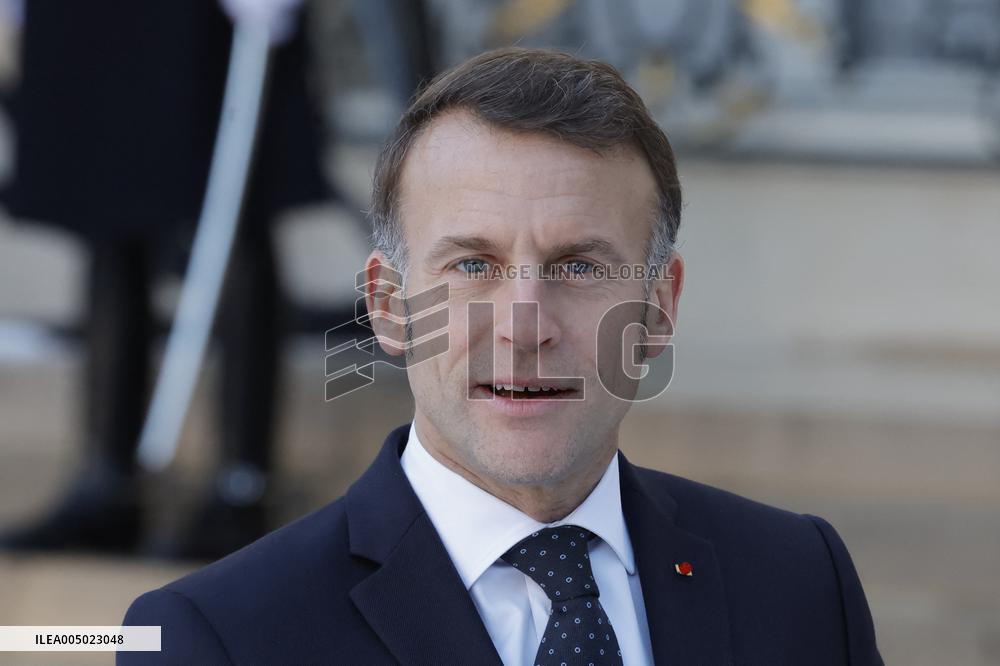 Coalition of The Willing Summit on Security Guarantees for Ukraine - Arrivals - Paris