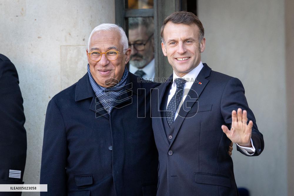 Coalition of The Willing Summit on Security Guarantees for Ukraine - Arrivals - Paris AJ