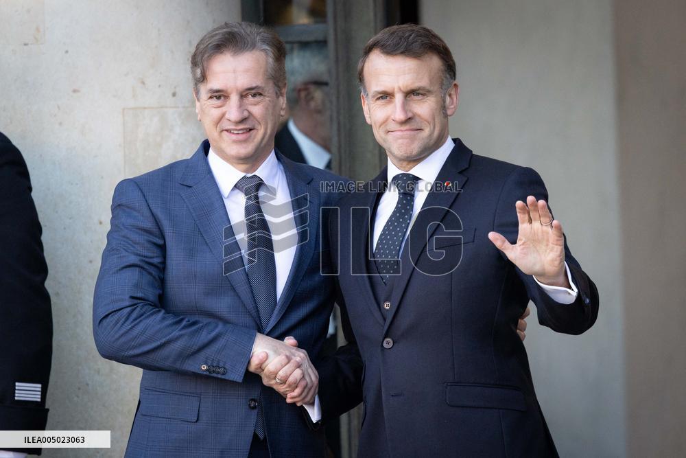 Coalition of The Willing Summit on Security Guarantees for Ukraine - Arrivals - Paris AJ