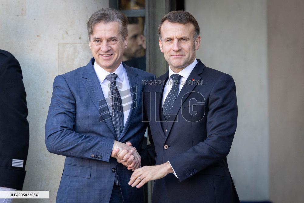 Coalition of The Willing Summit on Security Guarantees for Ukraine - Arrivals - Paris AJ