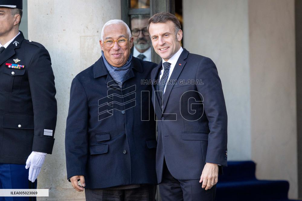 Coalition of The Willing Summit on Security Guarantees for Ukraine - Arrivals - Paris AJ
