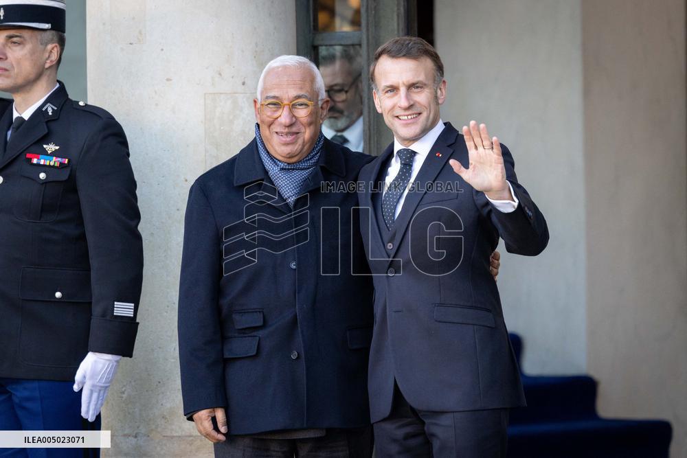 Coalition of The Willing Summit on Security Guarantees for Ukraine - Arrivals - Paris AJ