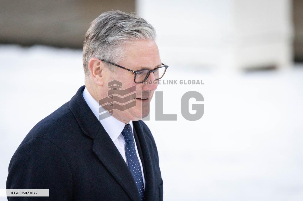 Coalition of The Willing Summit on Security Guarantees for Ukraine - Arrivals - Paris AJ