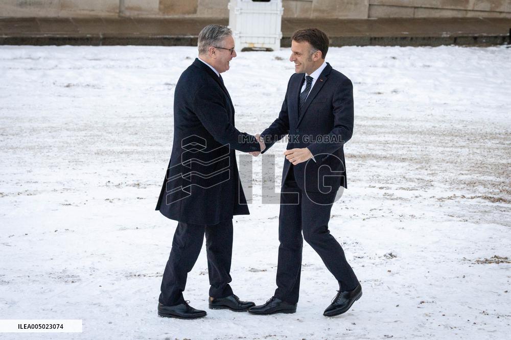 Coalition of The Willing Summit on Security Guarantees for Ukraine - Arrivals - Paris AJ