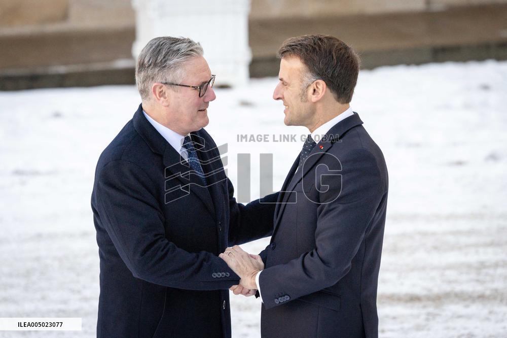 Coalition of The Willing Summit on Security Guarantees for Ukraine - Arrivals - Paris AJ