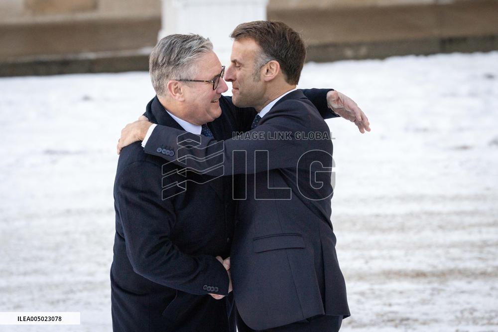 Coalition of The Willing Summit on Security Guarantees for Ukraine - Arrivals - Paris AJ