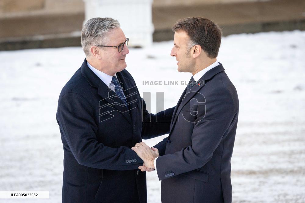 Coalition of The Willing Summit on Security Guarantees for Ukraine - Arrivals - Paris AJ