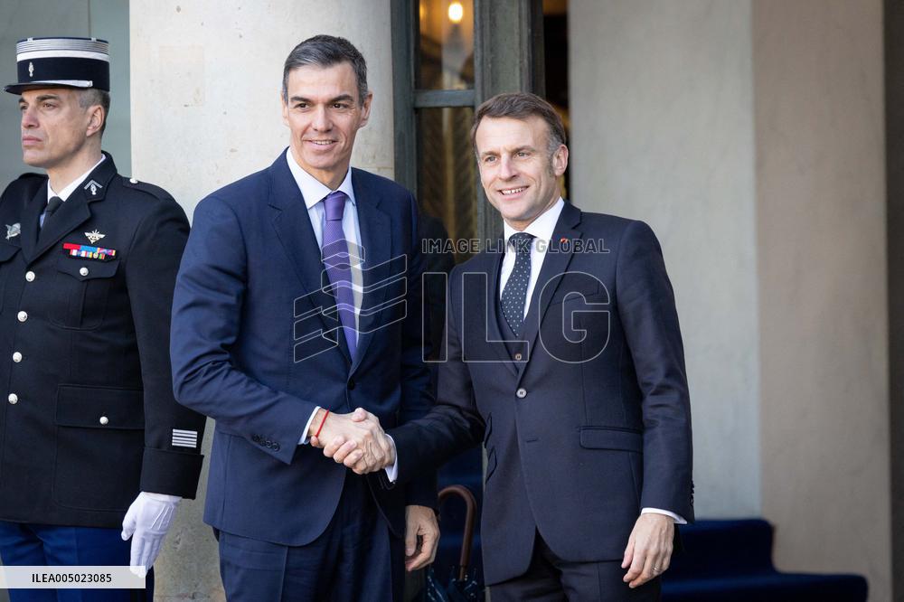 Coalition of The Willing Summit on Security Guarantees for Ukraine - Arrivals - Paris AJ