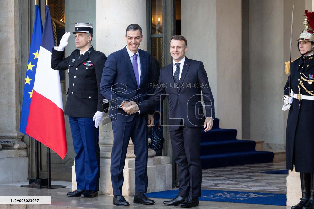 Coalition of The Willing Summit on Security Guarantees for Ukraine - Arrivals - Paris AJ
