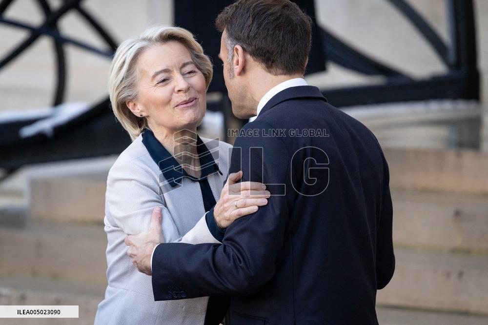 Coalition of The Willing Summit on Security Guarantees for Ukraine - Arrivals - Paris AJ