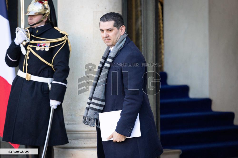 Coalition of The Willing Summit on Security Guarantees for Ukraine - Arrivals - Paris AJ