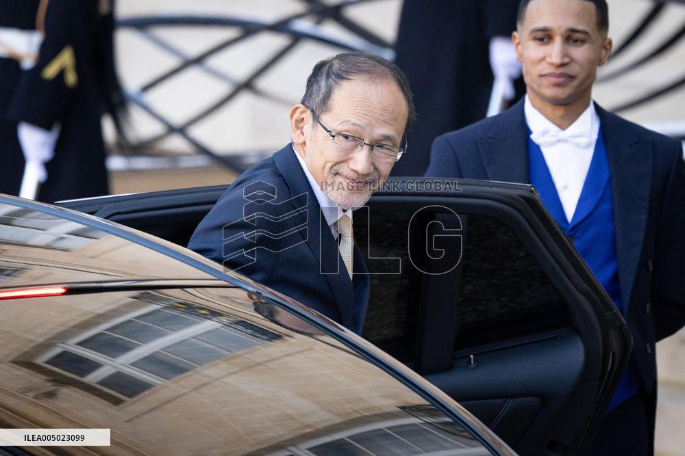 Coalition of The Willing Summit on Security Guarantees for Ukraine - Arrivals - Paris AJ
