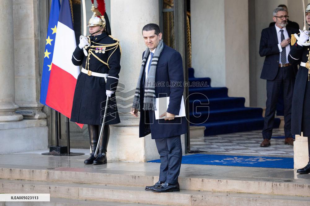 Coalition of The Willing Summit on Security Guarantees for Ukraine - Arrivals - Paris AJ